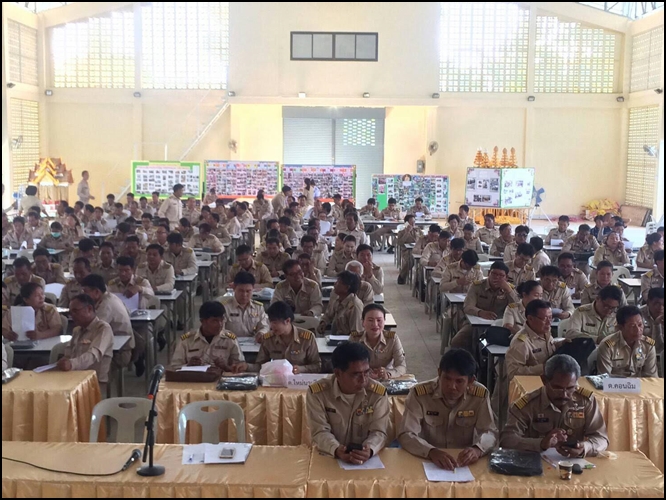 ﻿กรมบังคับคดีเข้าร่วมการประชุม กำนัน ผู้ใหญ่บ้าน ในพื้นที่จังหวัดขอนแก่น และจังหวัดพิจิตร